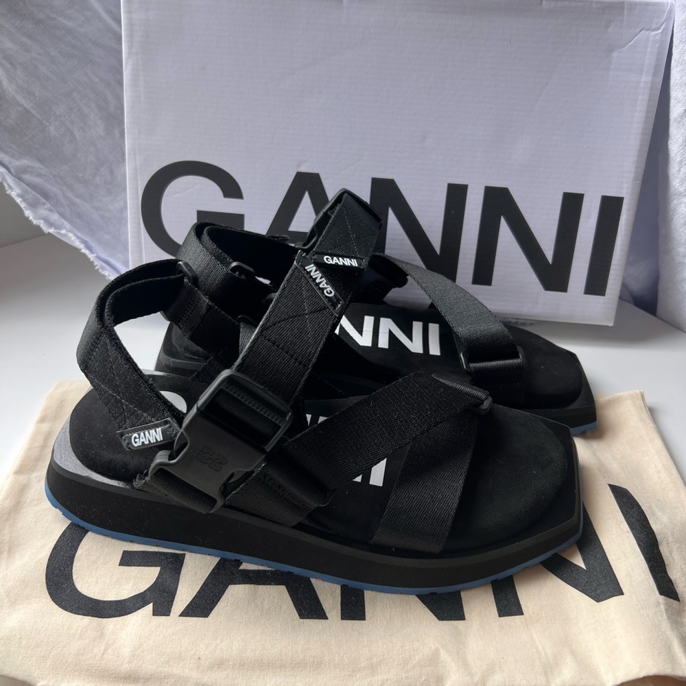 Ganni Black Sandals - Picture 5 of 5